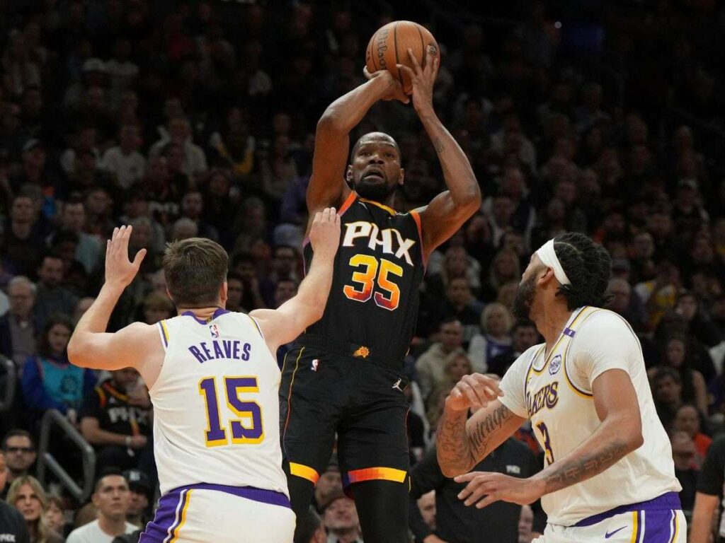 Kevin Durant se pierde una semana con los Suns