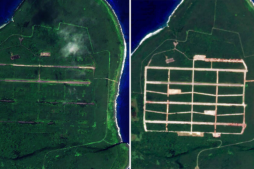 EEUU ha restaurado la base del Pacífico que lanzó el bombardeo atómico sobre Japón