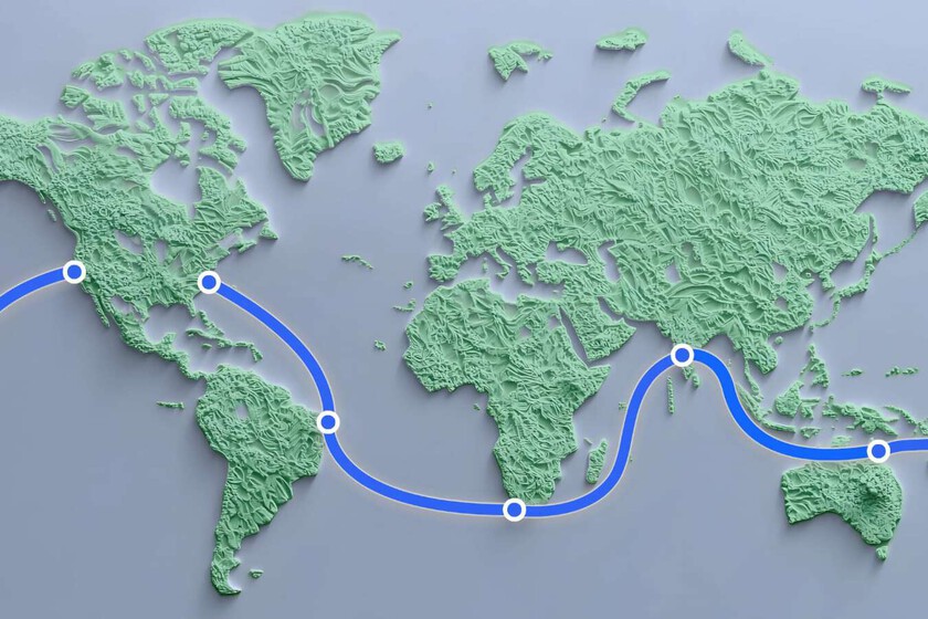 un cable submarino que dará más de una vuelta a la Tierra