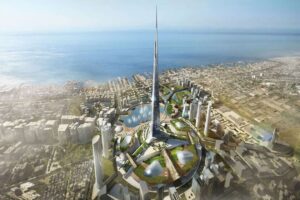 Tras un retraso de siete años, Arabia Saudí retoma las obras del rascacielos más alto del mundo. A ver lo que dura