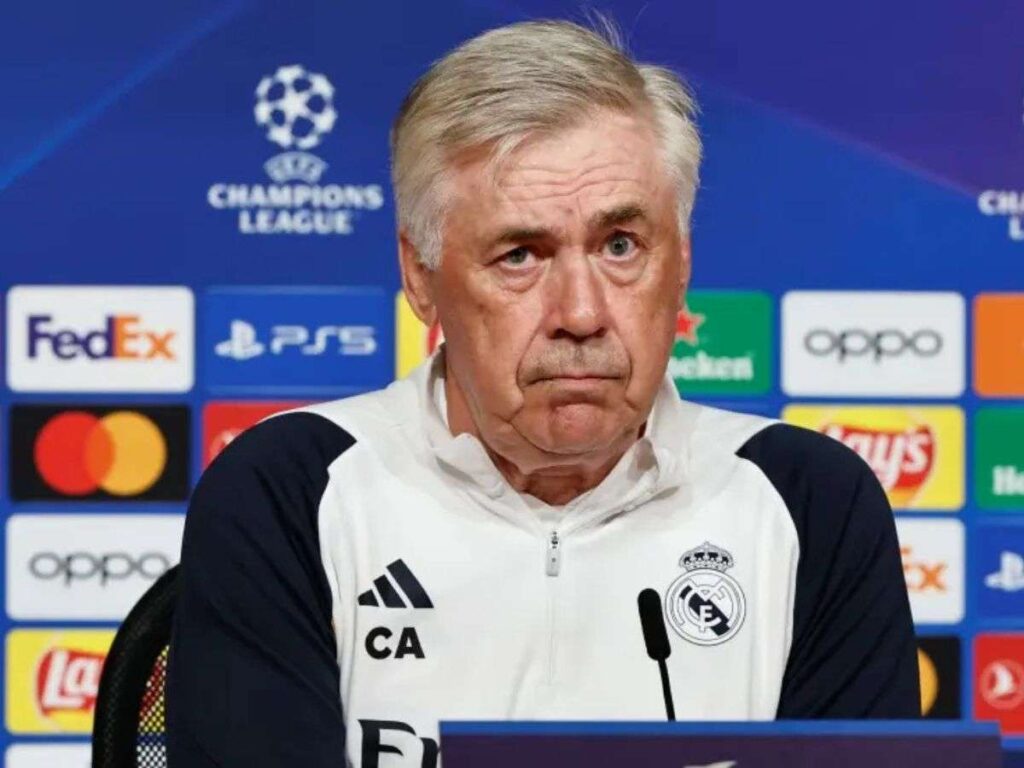 Ancelotti opinó del arbitraje en la previa del partido de Champions