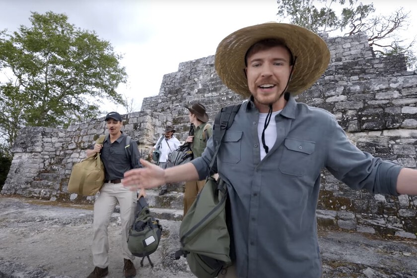 Mr. Beast ha llevado sus vídeos de turismo extremo al interior de las ruinas mayas en México. Eso es un problema para las ruinas