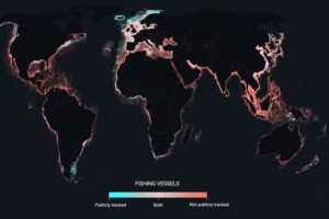 El 75% de los barcos de pesca industrial no están registrados. Una IA ha logrado detectarlos con imágenes de satélite