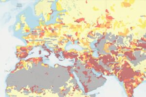 Las regiones del mundo más amenazadas por la sequía, recogidas en un estupendo mapa interactivo
