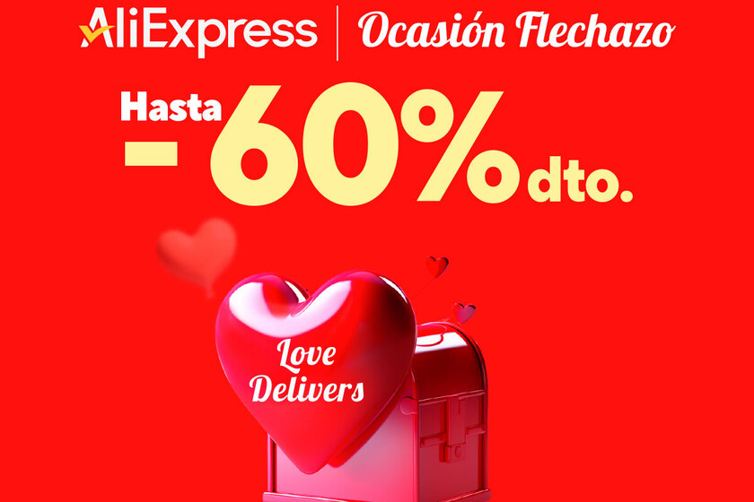 AliExpress enamora con sus ofertas en tecnología que puedes aprovechar para ahorrar dinero en el regalo de San Valentín