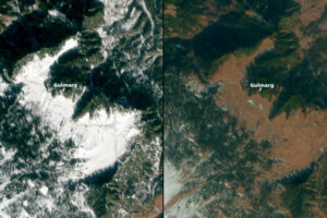 también está secando el Himalaya