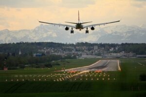el ruido de los aviones