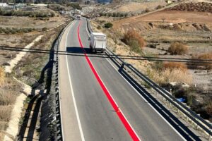 la medida experimental de la DGT en uno de los tramos más peligrosos de España