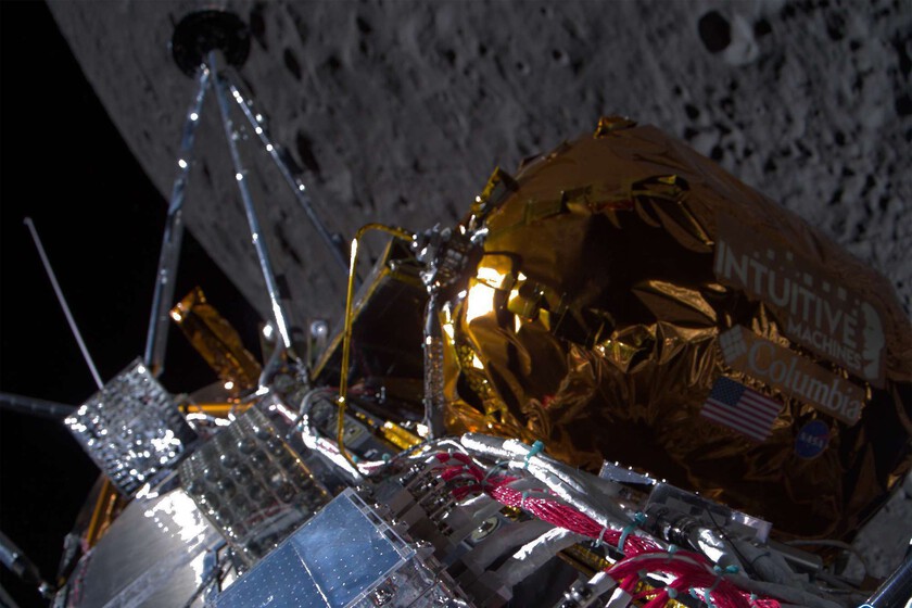 la nave privada de Intuitive Machines está a solo 92 km de la Luna
