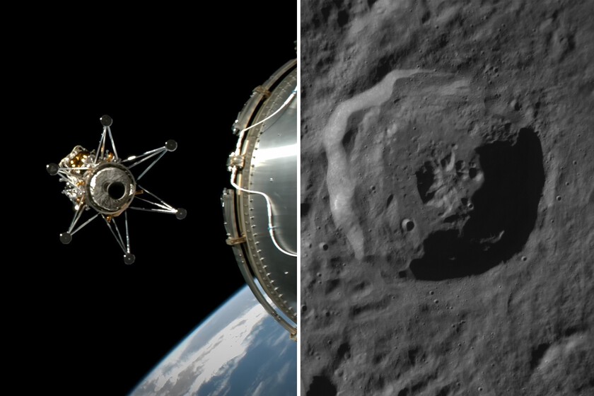 Una empresa privada ha llegado a la Luna por primera vez en la historia. Y con un alunizaje frenético