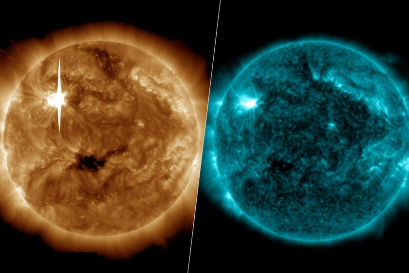 las espectaculares fulguraciones que el Sol está emitiendo