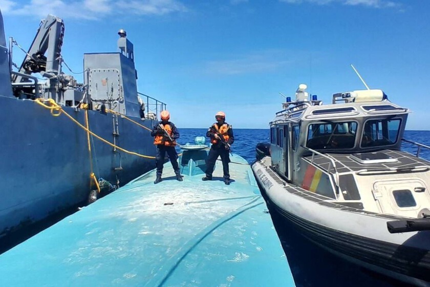lo que la Armada de Colombia está descubriendo en alta mar