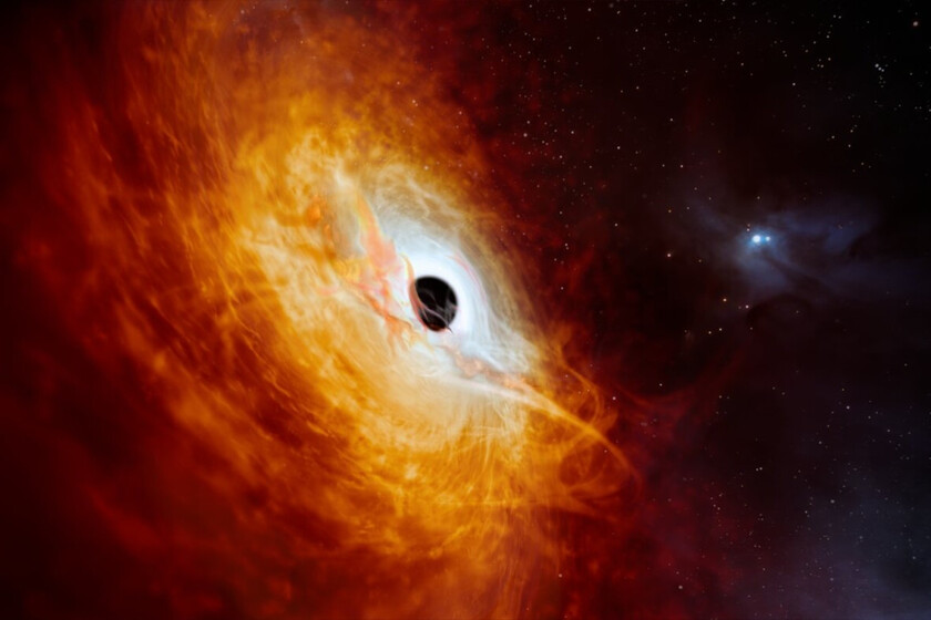 El objeto más brillante que conocemos en el universo tiene otra característica de récord: ser el más voraz
