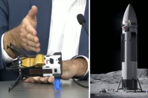cómo aterrizar en la Luna sin volcar cuando naves mucho más pequeñas no lo consiguen