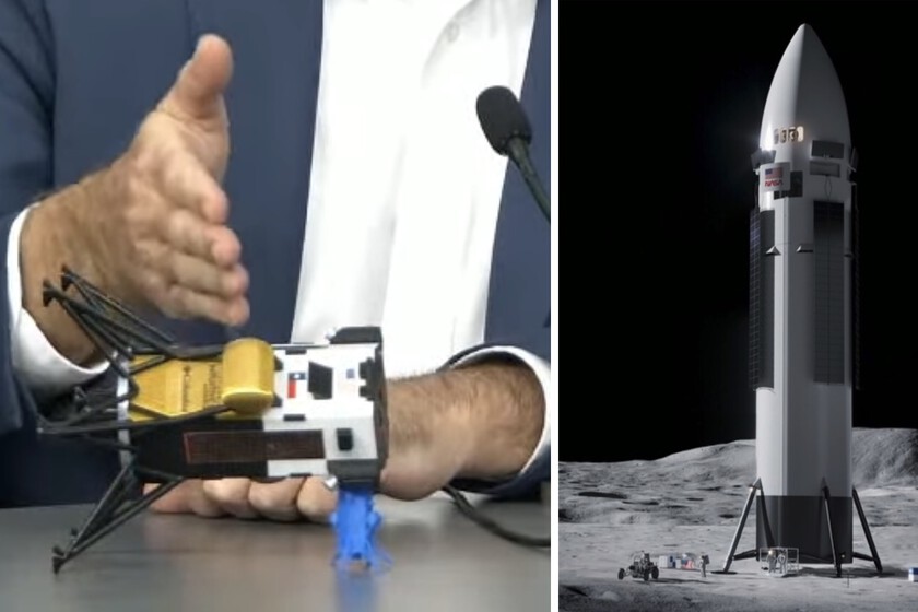 cómo aterrizar en la Luna sin volcar cuando naves mucho más pequeñas no lo consiguen