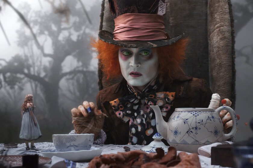 Una millonada por un puñado de minutos. El trabajo de Johnny Depp en 'Alicia en el país de las maravillas' puede que sea el más rentable de toda su carrera