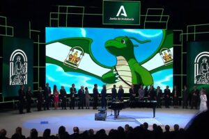 La Junta de Andalucía ha utilizado a Dragonite en un acto oficial. Eso es un potencial problema con Nintendo