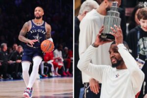 Damian Lillard se corona MVP en el All-Star Game NBA