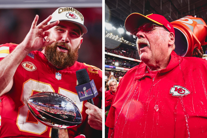 Tom Brady defiende el desplante de Kelce a Andy Reid