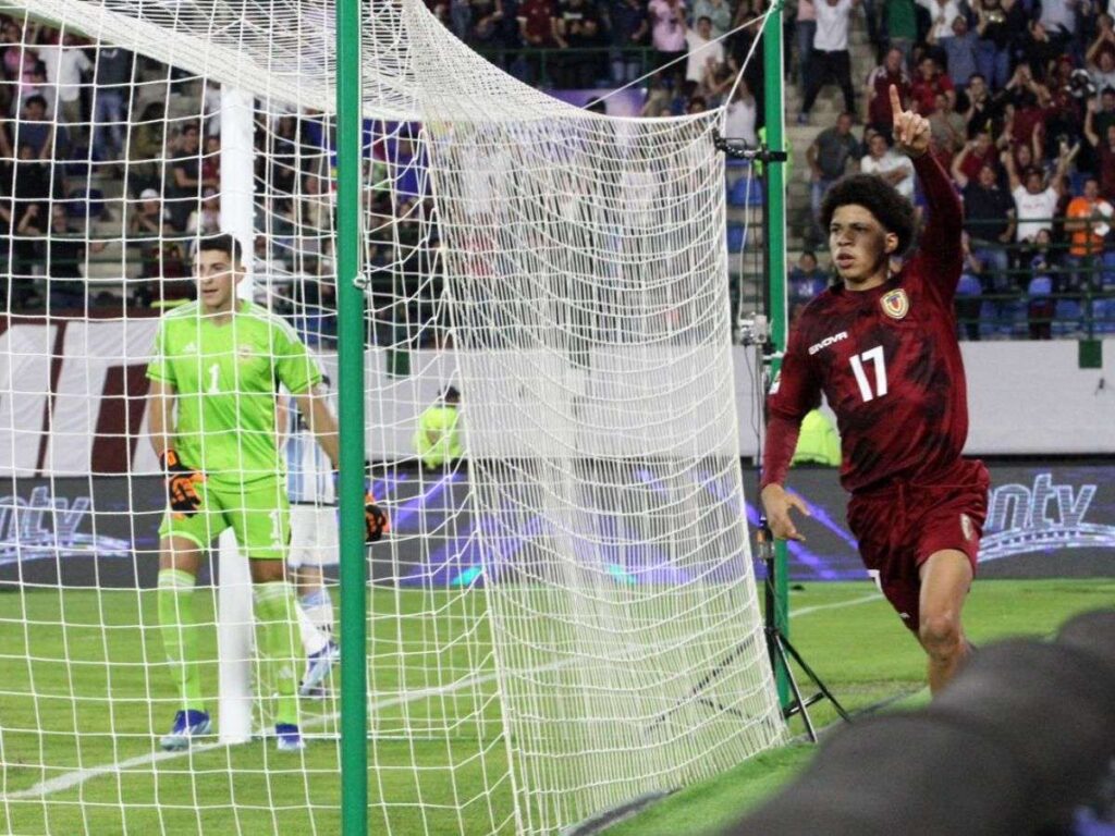 La Vinotinto Sub 23 rescató el empate sobre el final