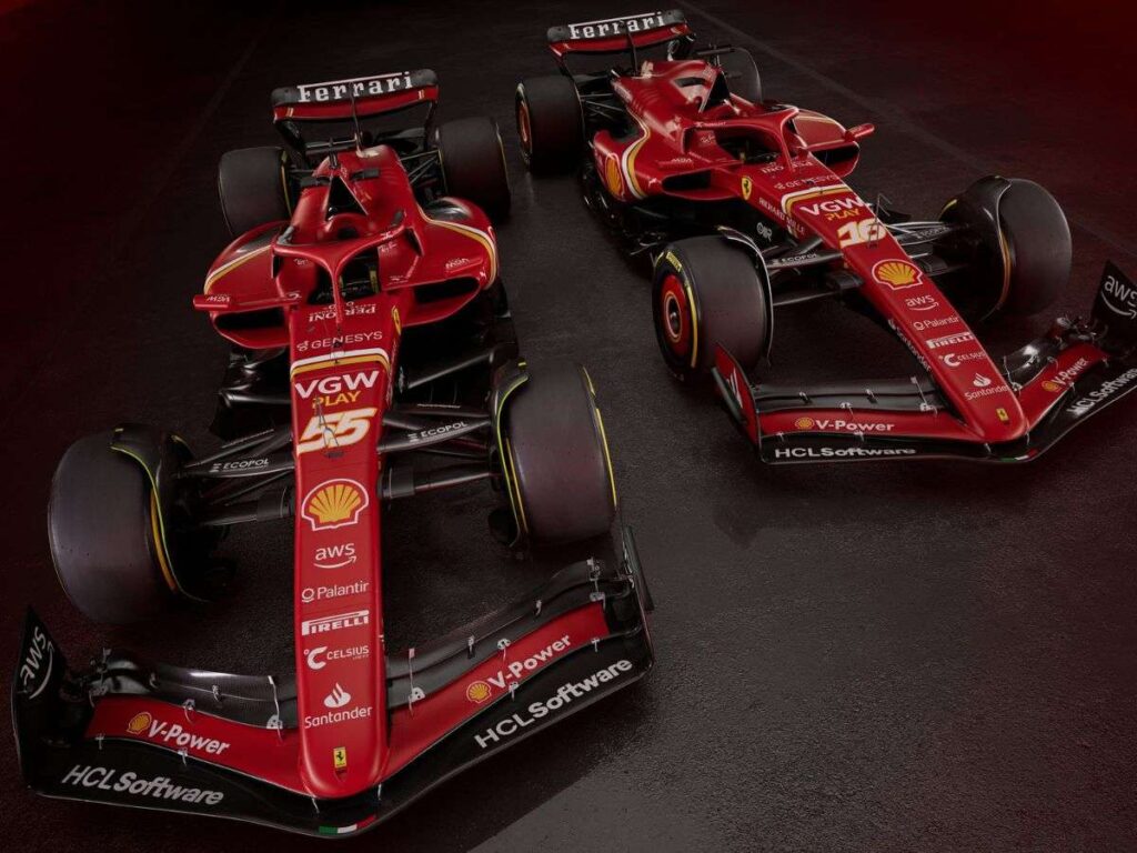 Ferrari presentó su monoplaza para el 2024