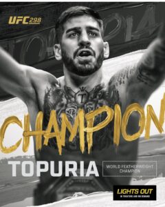 UFC 298: Ilia Topuria consigue destronar a Volkanovski