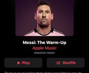 Lionel Messi y su 'Playlist' previo a cada partido