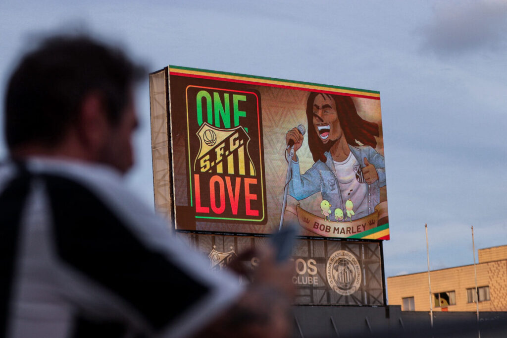One Love: El Santos de Brasil le rinde homenaje a Bob Marley