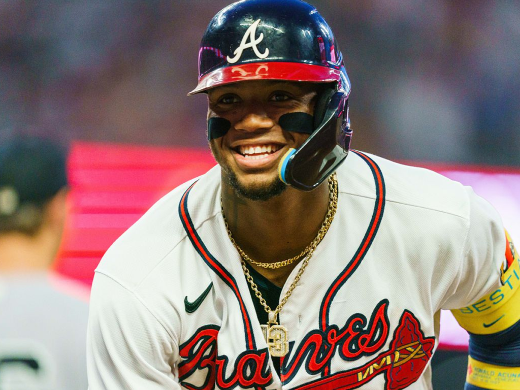 Ronald Acuña Jr. es un duro para poncharse
