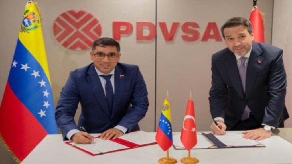 Venezuela y Turquía suscriben un memorando para la cooperación en materia petrolera y gas