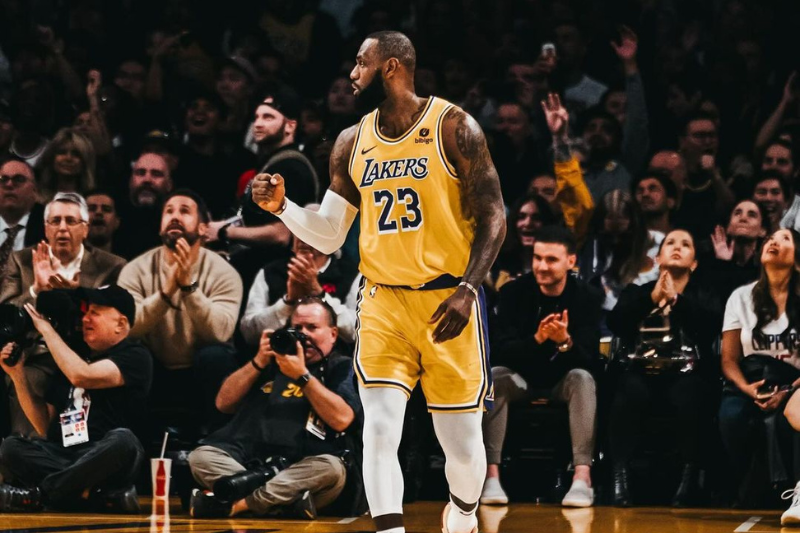 Lebron James de Los Ángeles Lakers el All Star más longevo en la NBA. (Foto: Instagram @kingjames)
