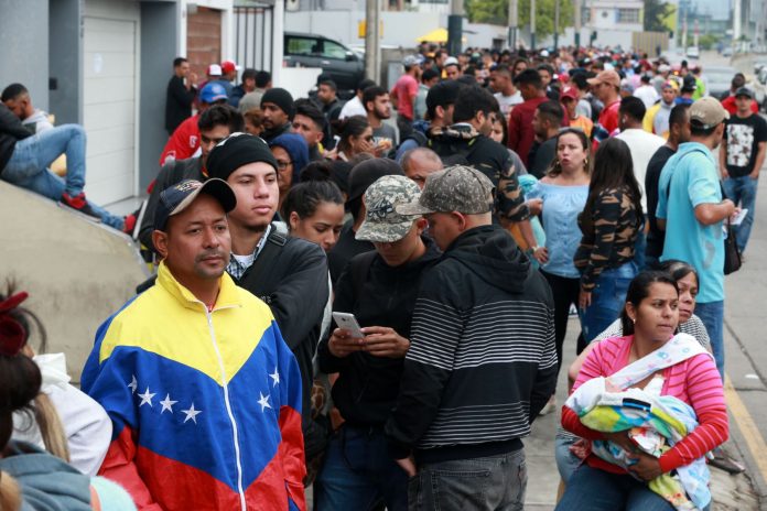 "Lo que produjo la migración venezolana por millones se llama bloqueo económico"