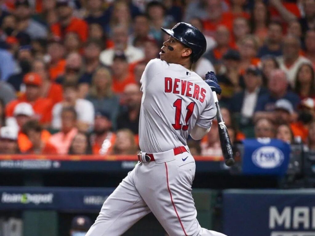 Devers protesta contra su equipo