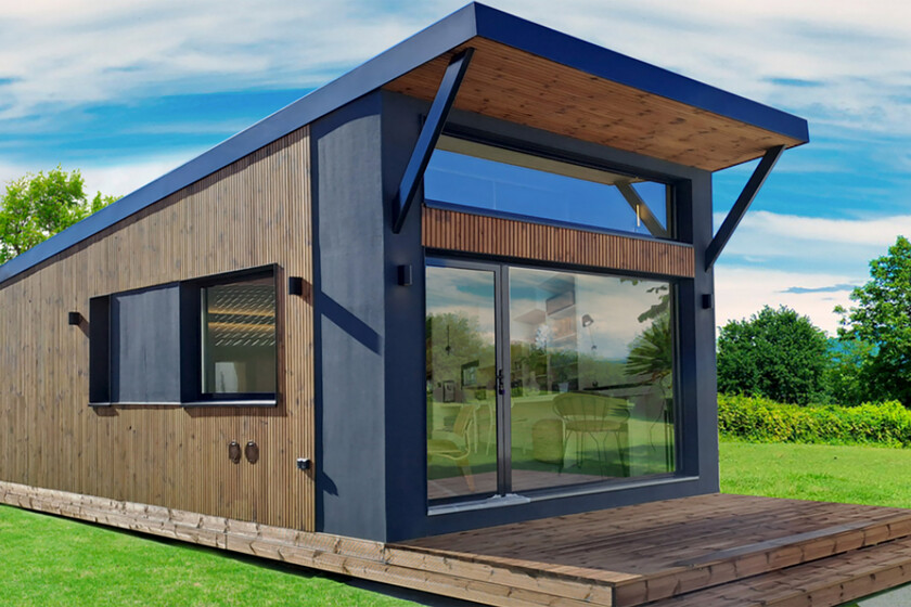 Estas estupendas casas se construyen en 45 días en una empresa española y se pueden habitar nada más llegan a destino