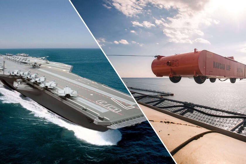 El nuevo superportaaviones de EEUU está catapultando coches a un río. Tiene un buen motivo para hacerlo