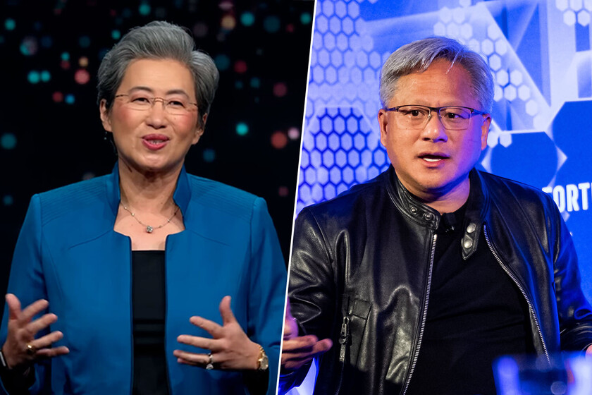 Jensen Huang y Lisa Su son los CEO de los mayores fabricantes de chips para IA. Lo que no sabíamos era que son familia