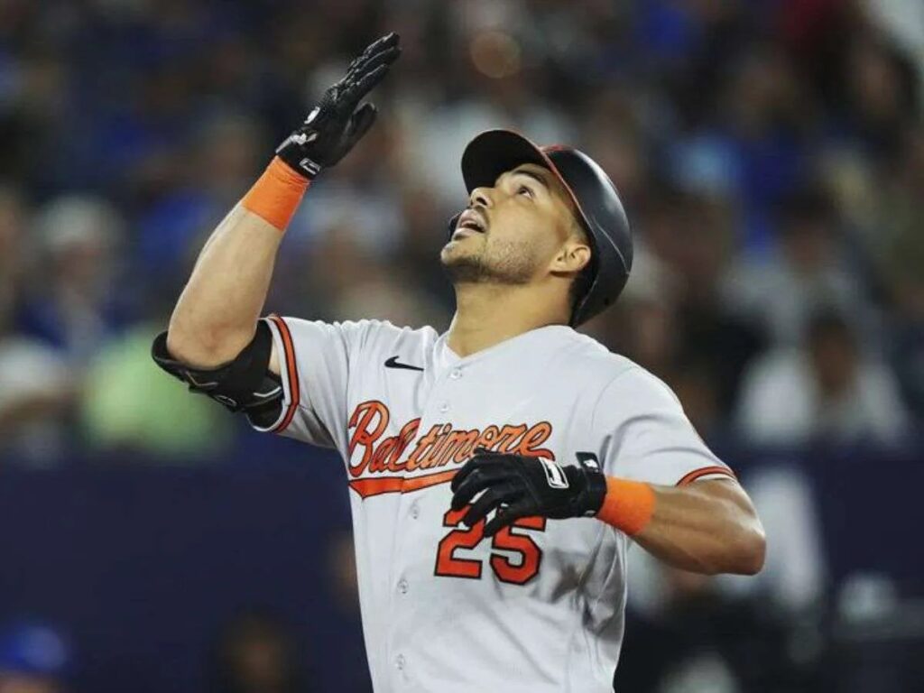 Anthony Santander comienza a tomar el ritmo