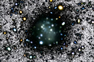 Acabamos de descubrir una nueva “galaxia oscura”, una enigmática galaxia sin apenas estrellas