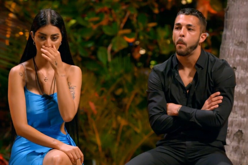 Marieta se queda a cuadros al ver que su novio decide irse de 'La isla de las tentaciones' con su tentadora favorita. "La tipeja en la que te has fijado"