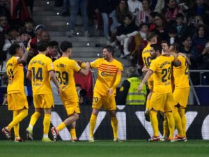 Barcelona golea al Atlético de Madrid