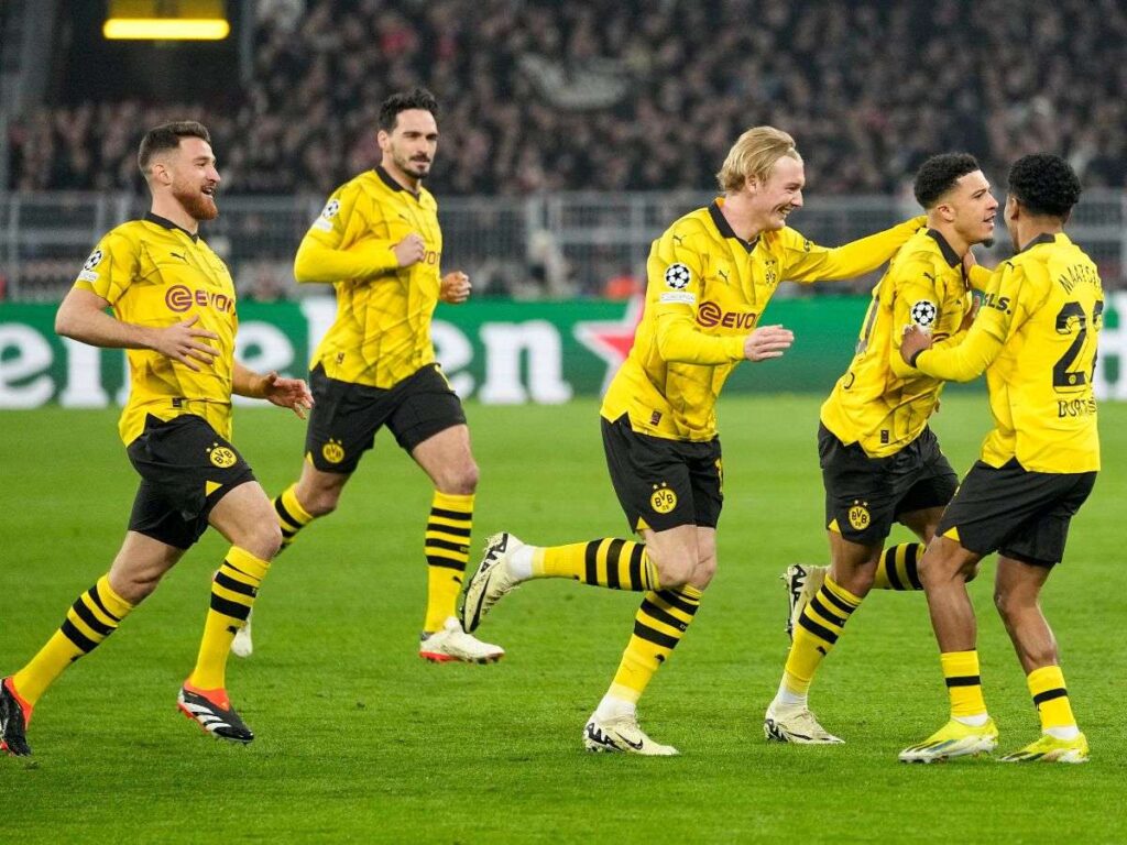 El Dortmund inscribió su nombre en Cuartos