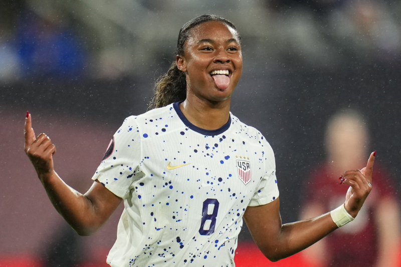 Copa Oro W: Jaedyn Shaw y sus récords en el ‘USWNT’