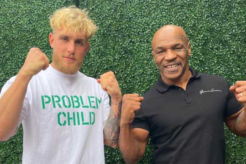 Jake Paul y Mike Tyson se enfrentarán el próximo 20 de julio en el AT&T Stadium, en Dallas, Texas