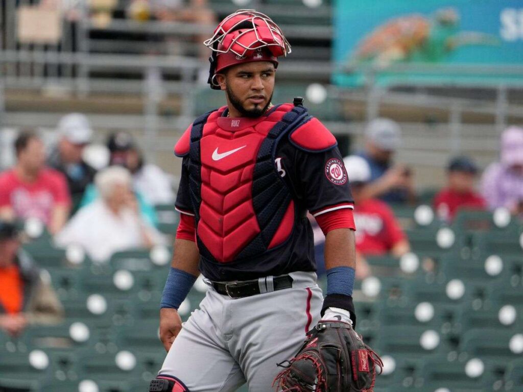Keibert Ruiz se siente muy bien en Washington