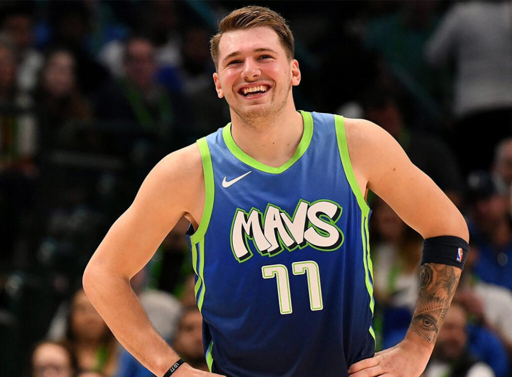 Foto: Luka Doncic, de Mavericks / Twittet Oficial