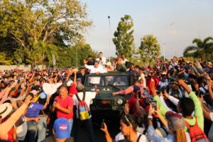 Presidente Maduro llegó a Maturín para su programa semanal