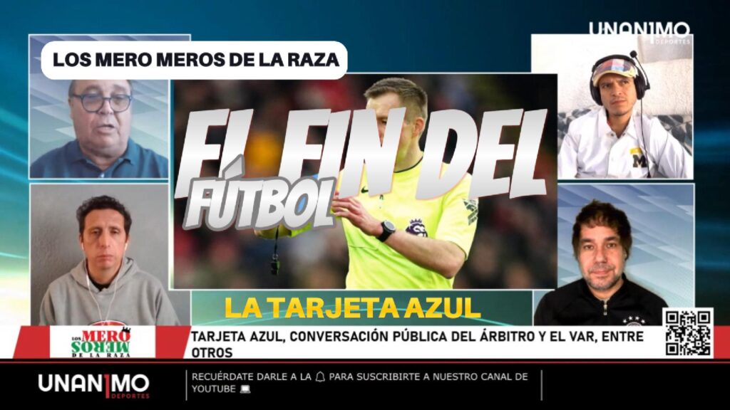 LOS MEROS MEROS - El fin del fútbol: La tarjeta azul
