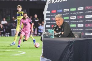 Lionel Messi sufre una sobrecarga en el aductor posterior derecho según lo informa su entrenador Gerardo 'Tata' Martino. (Fotos: 'X' Inter Miami C.F. / Messi Updates)