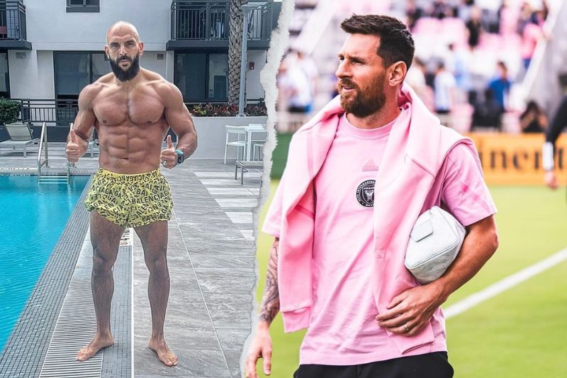 Yassine Cheuko, guardaespaldas de Lionel Messi tras su llegada al Inter Miami. (Fotos: 'Instagram' @leomessi/ @yasstcheuko)