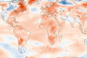 el mundo registró el décimo mes consecutivo con temperaturas récord